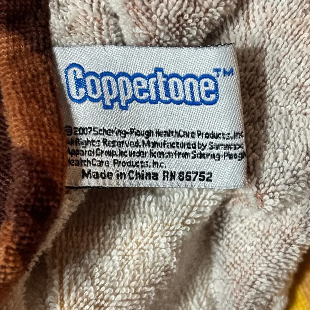 Beach Towel Promo Coppertone Sunscreen Lotion SPF30 29 x 56